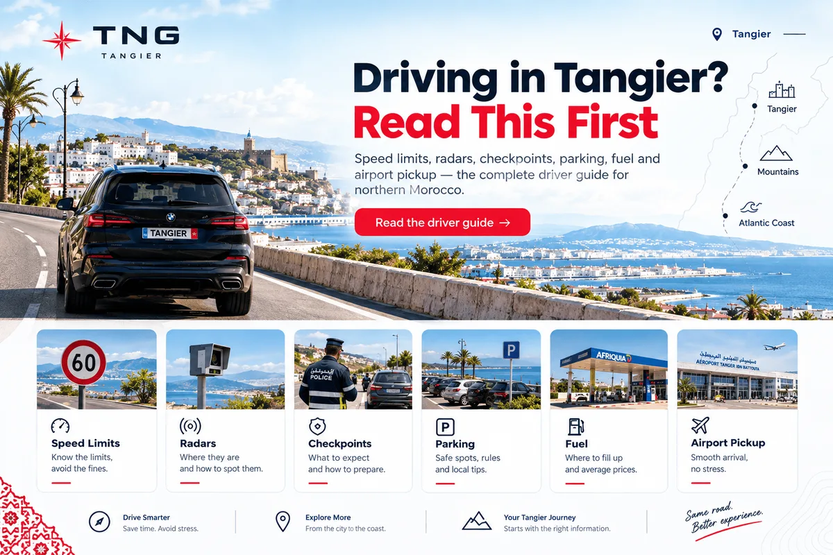 Sie fahren in Tanger? Erst lesen